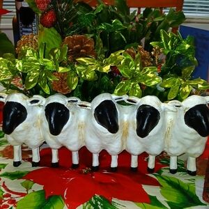 Holiday sheep planter